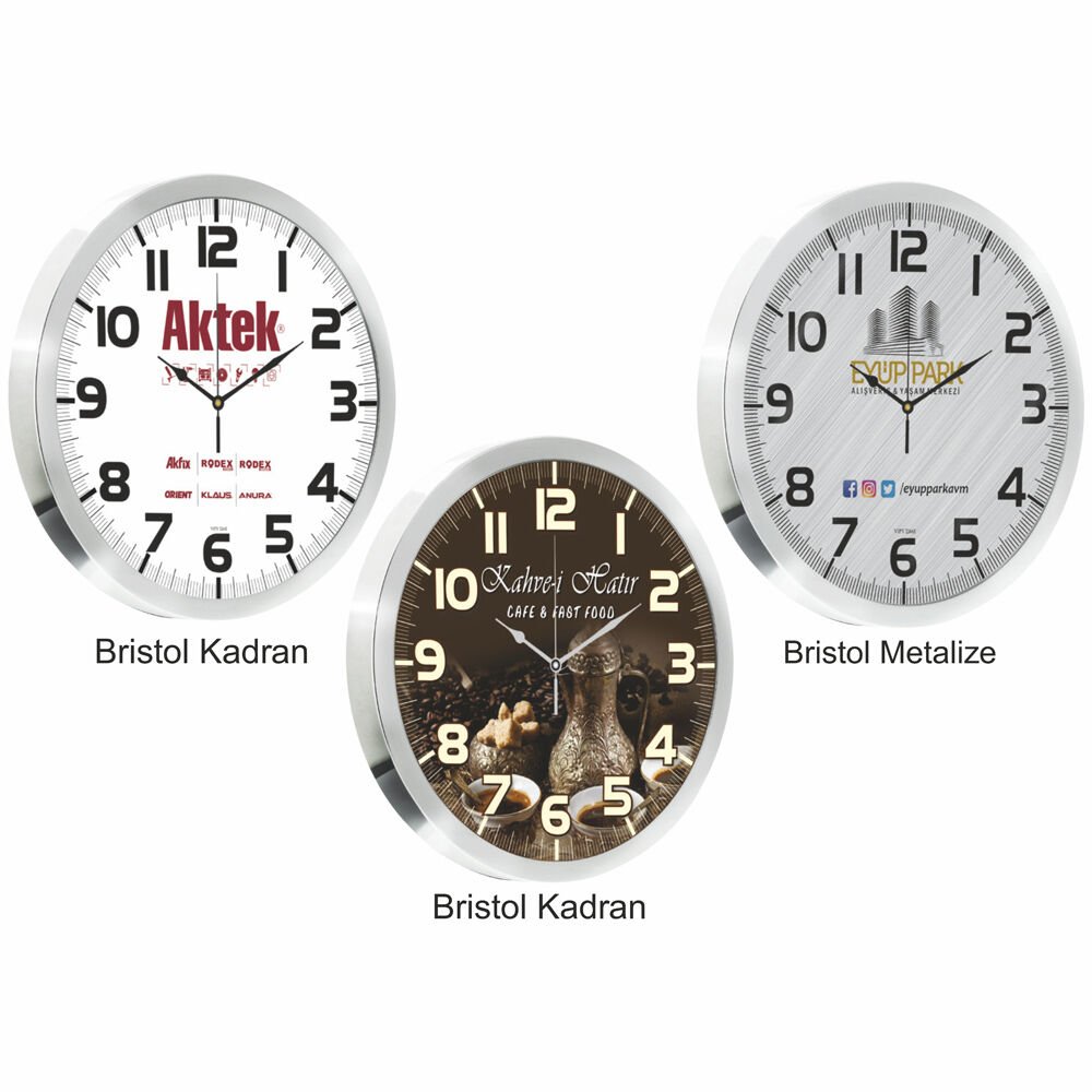 metal duvar saati