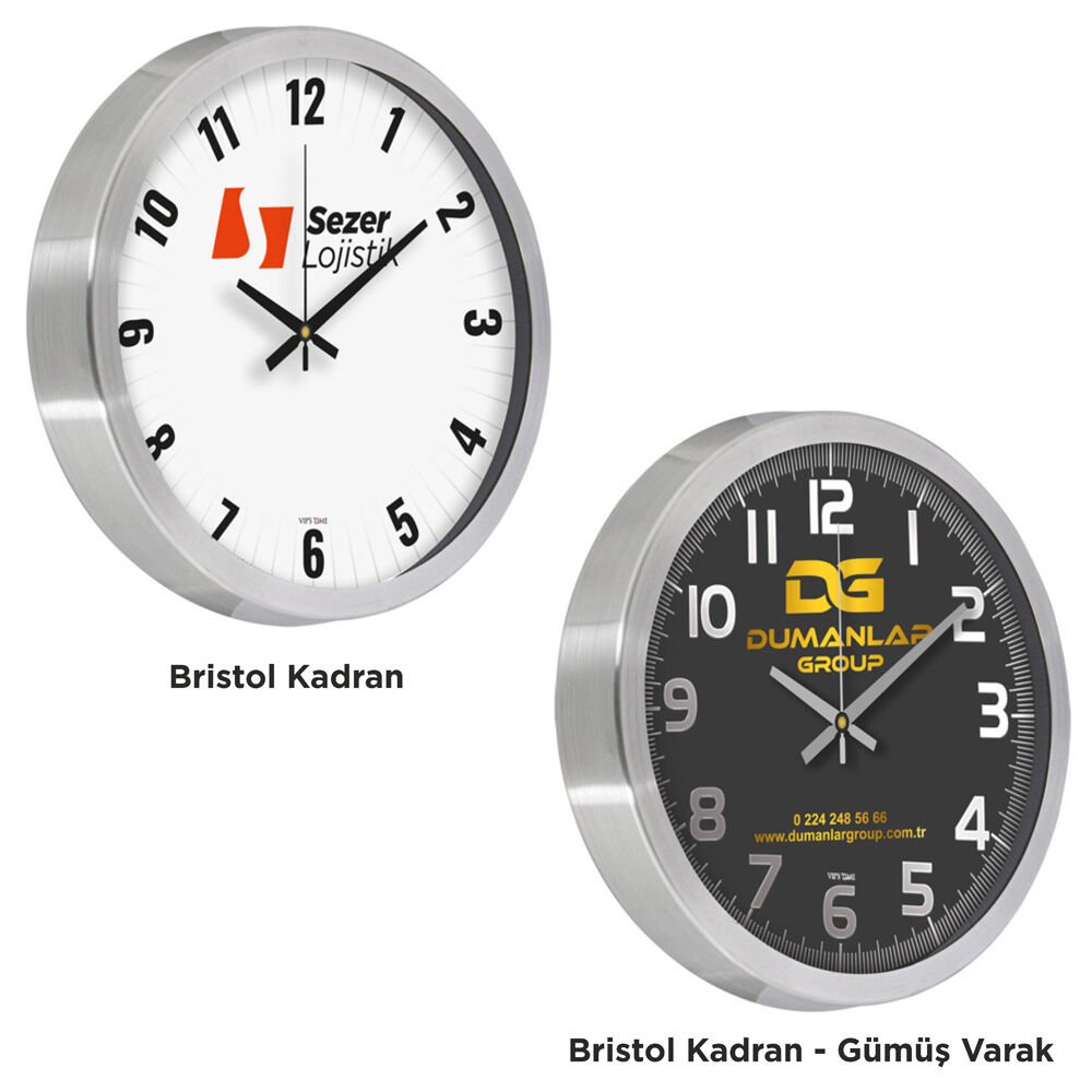 aliminyum duvar saati