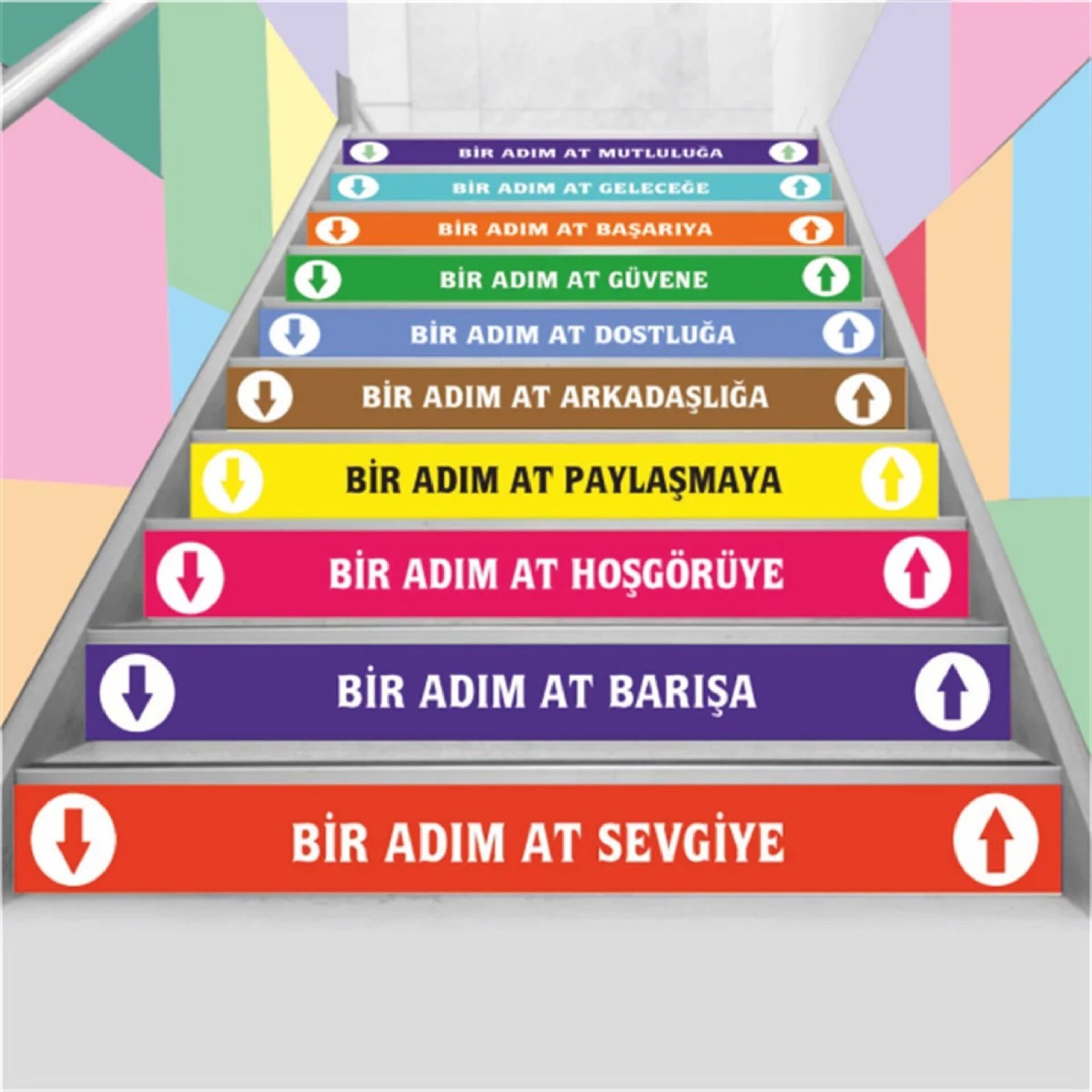 merdiven yazıları