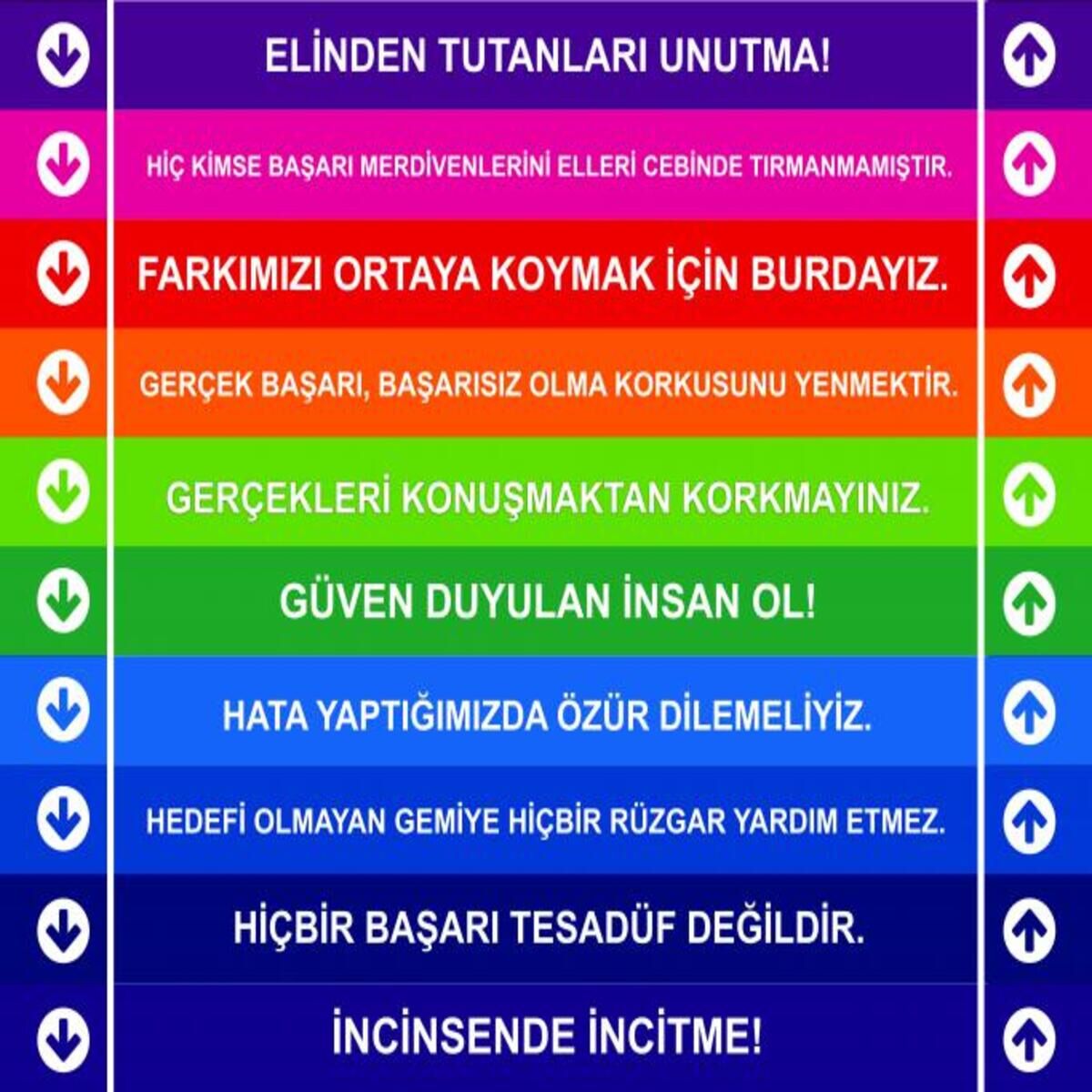 merdiven yazıları