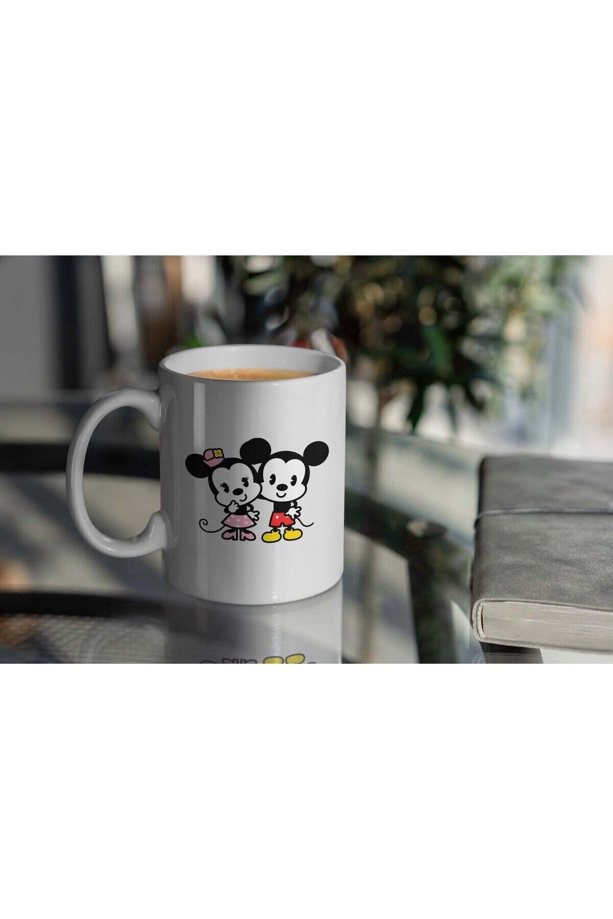 Mickey Mouse BASKILI KUPA BARDAK