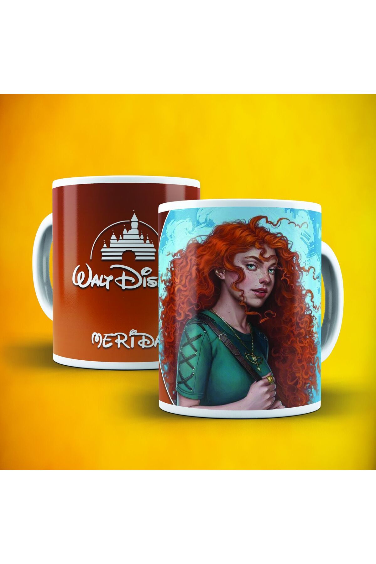DİSNEY MERİDA BASKILI KUPA BARDAK