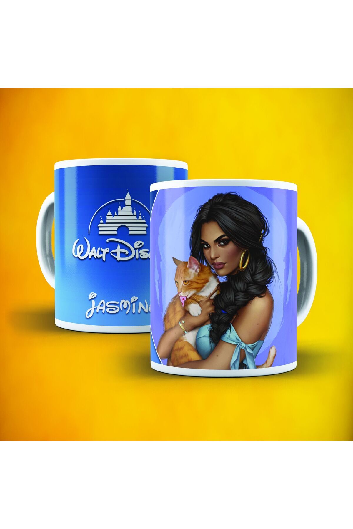 DİSNEY JASMİNE BASKILI KUPA BARDAK